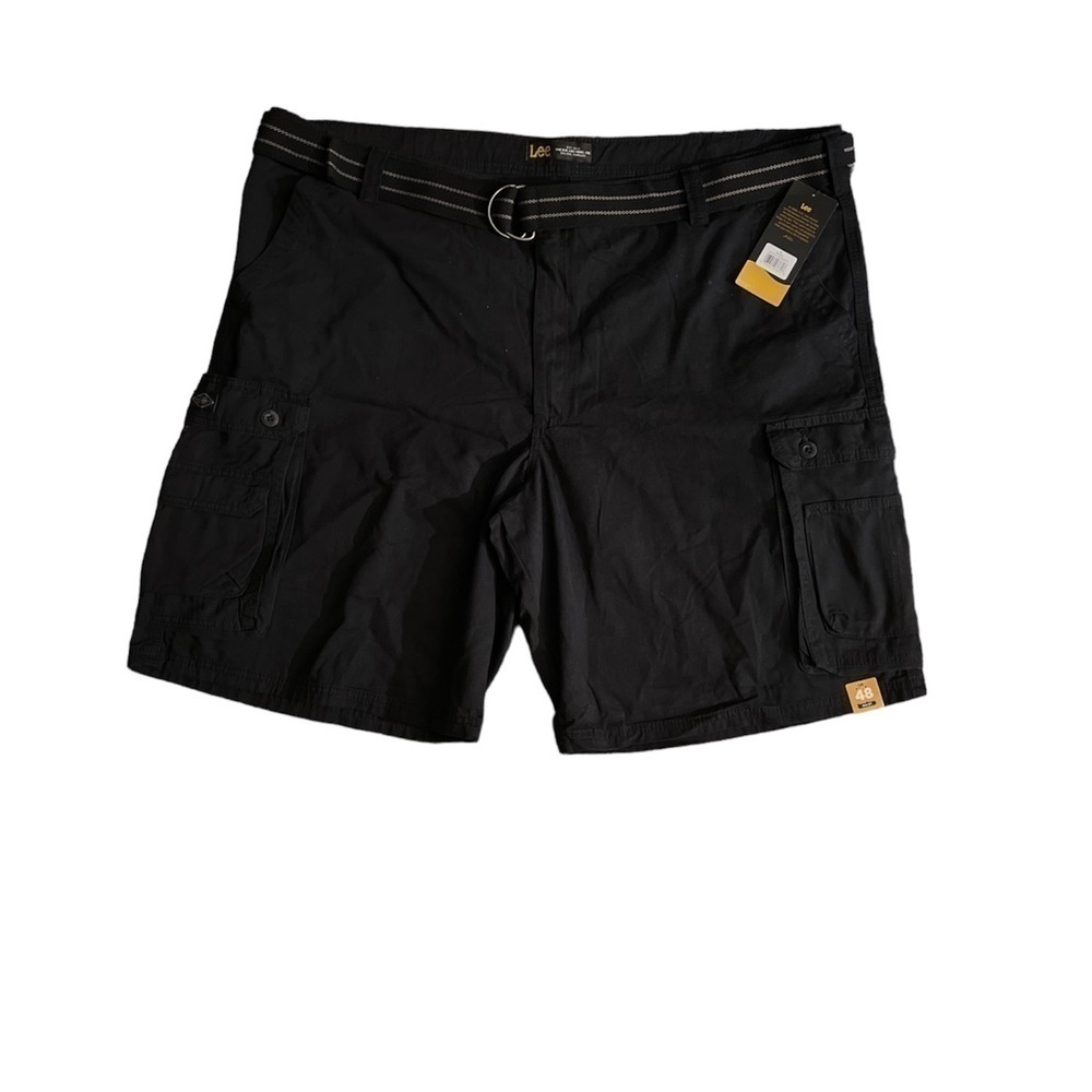 LEE Men’s Cargo Shorts. Black. (48) NWT